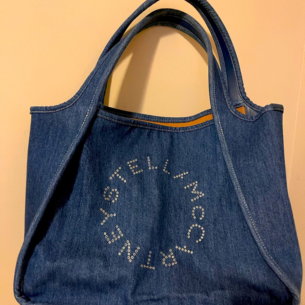 RARE Stella Logo Denim Tote